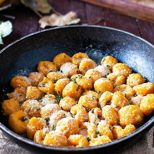 Baked Pumpkin Gnocchi with Thyme and Parmesan The Social Weed