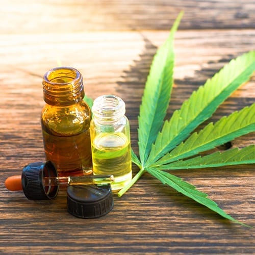 Cannabis oils and leaf