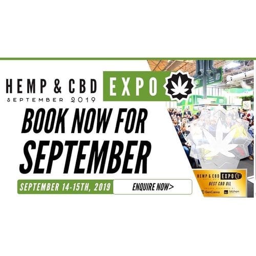 Hemp & CBD Expo 2019 flyer