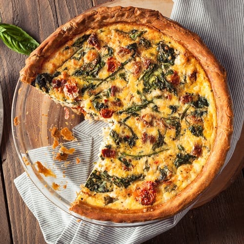 Cannabis-Infused Breakfast Quiche - The Social Weed