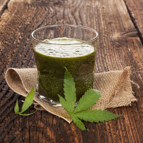 Raw cannabis juice