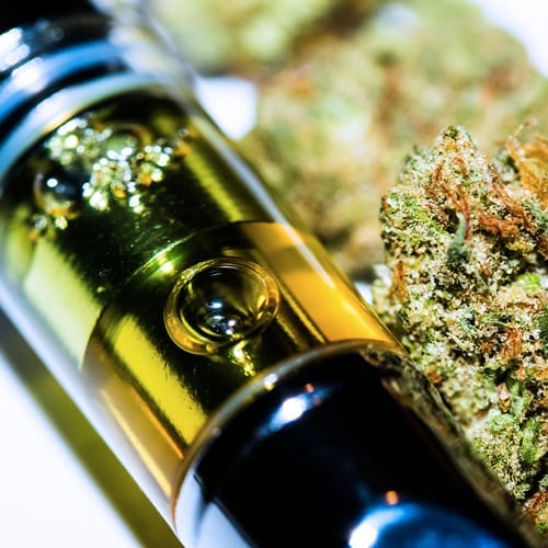 Cannabis oil cartridge