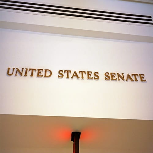Senate sign